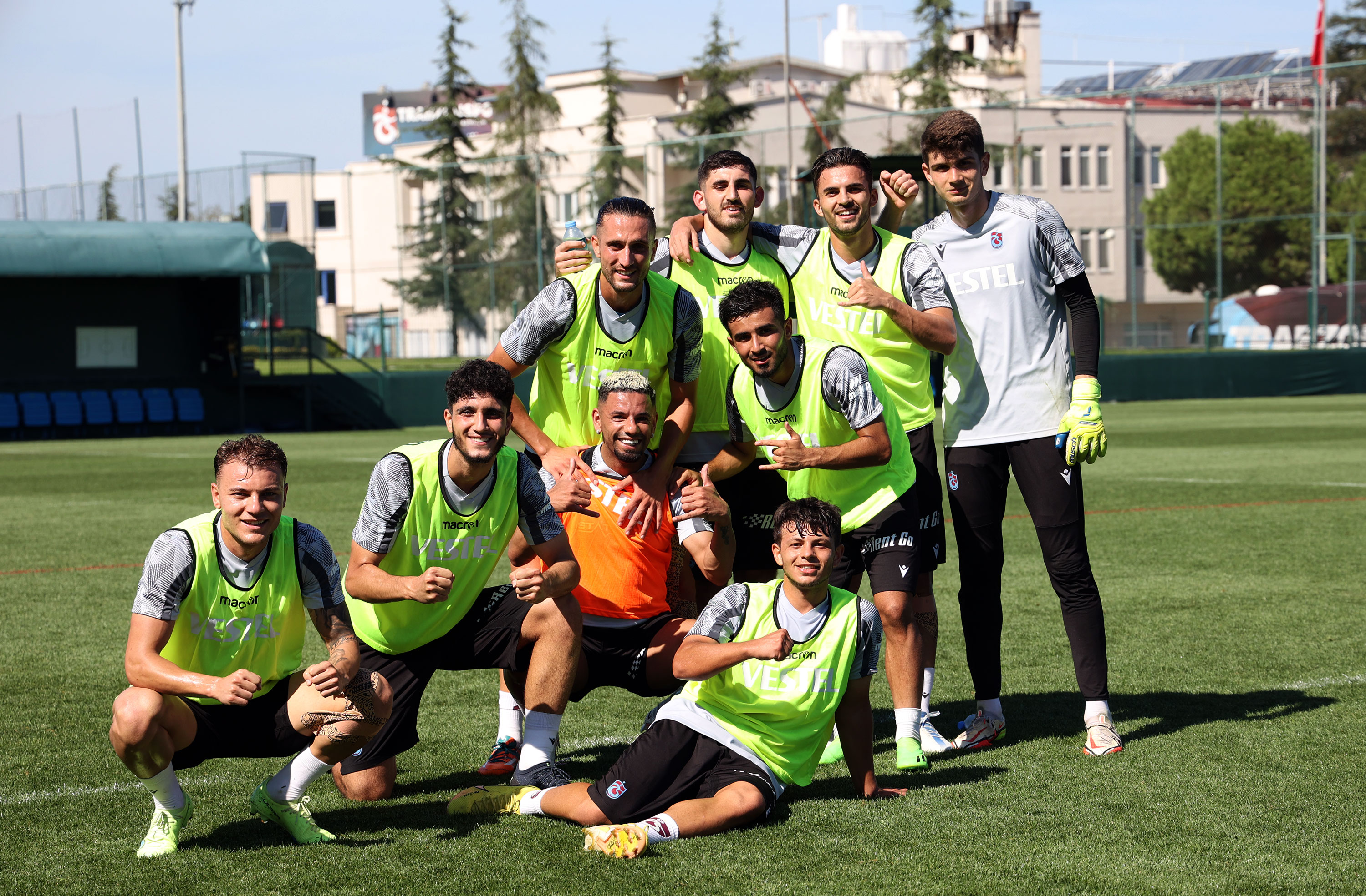 Trabzonspor, Monaco maçı hazırlıklarına başladı