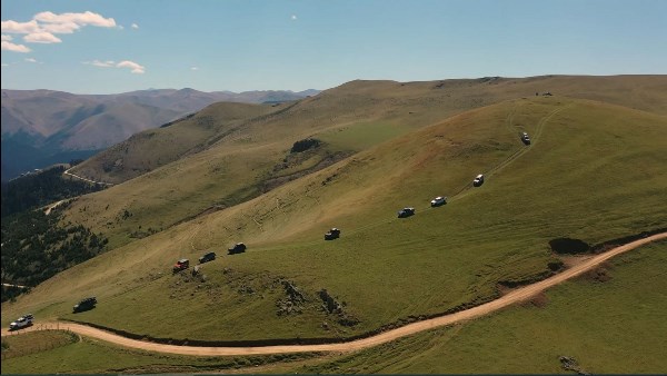 Off-Road tutkunlarından Giresun yaylalarında sonbahar safarisi