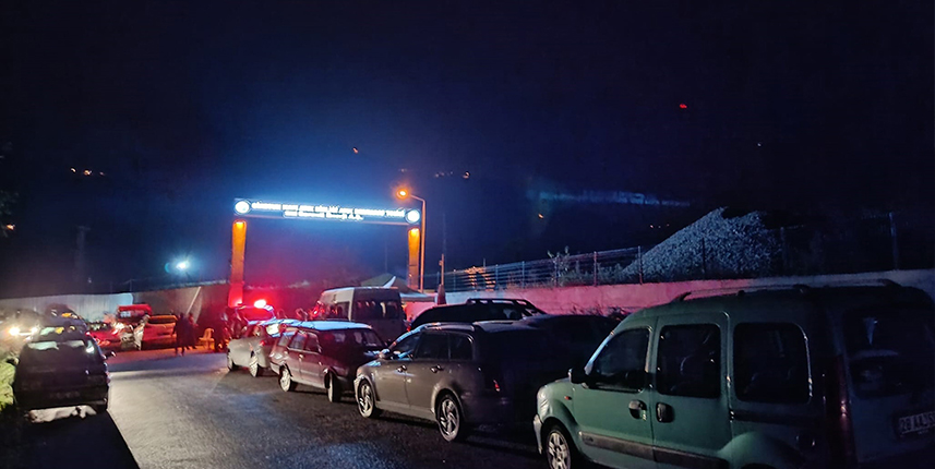 Giresun'da çöp tesisinin kapatılma kararının uygulanması için nöbet tutuldu