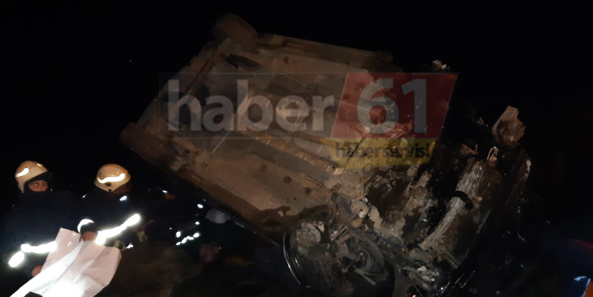 Trabzon'da trafik kazası