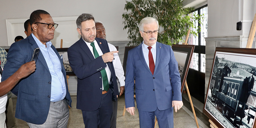 Ekvator Ginesi Heyeti'nden Trabzon Liman Başkanlığı'na ziyaret