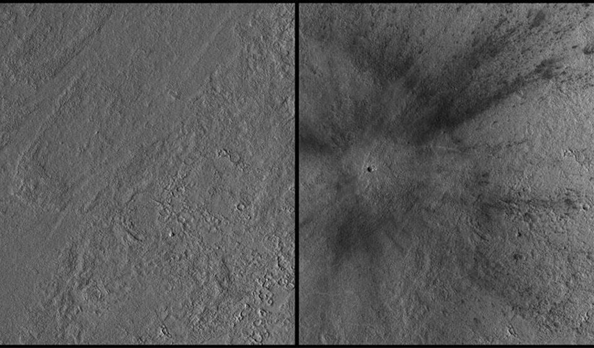NASA Mars'taki meteorları fotoğrafladı