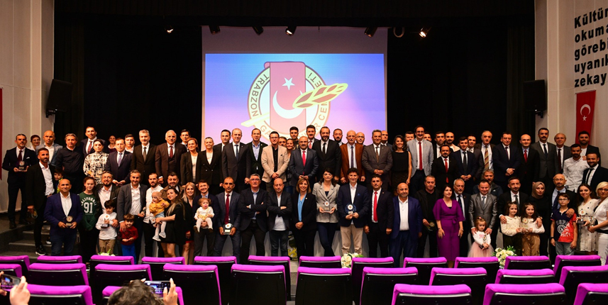 Trabzon'da basın ödülleri sahiplerini buldu