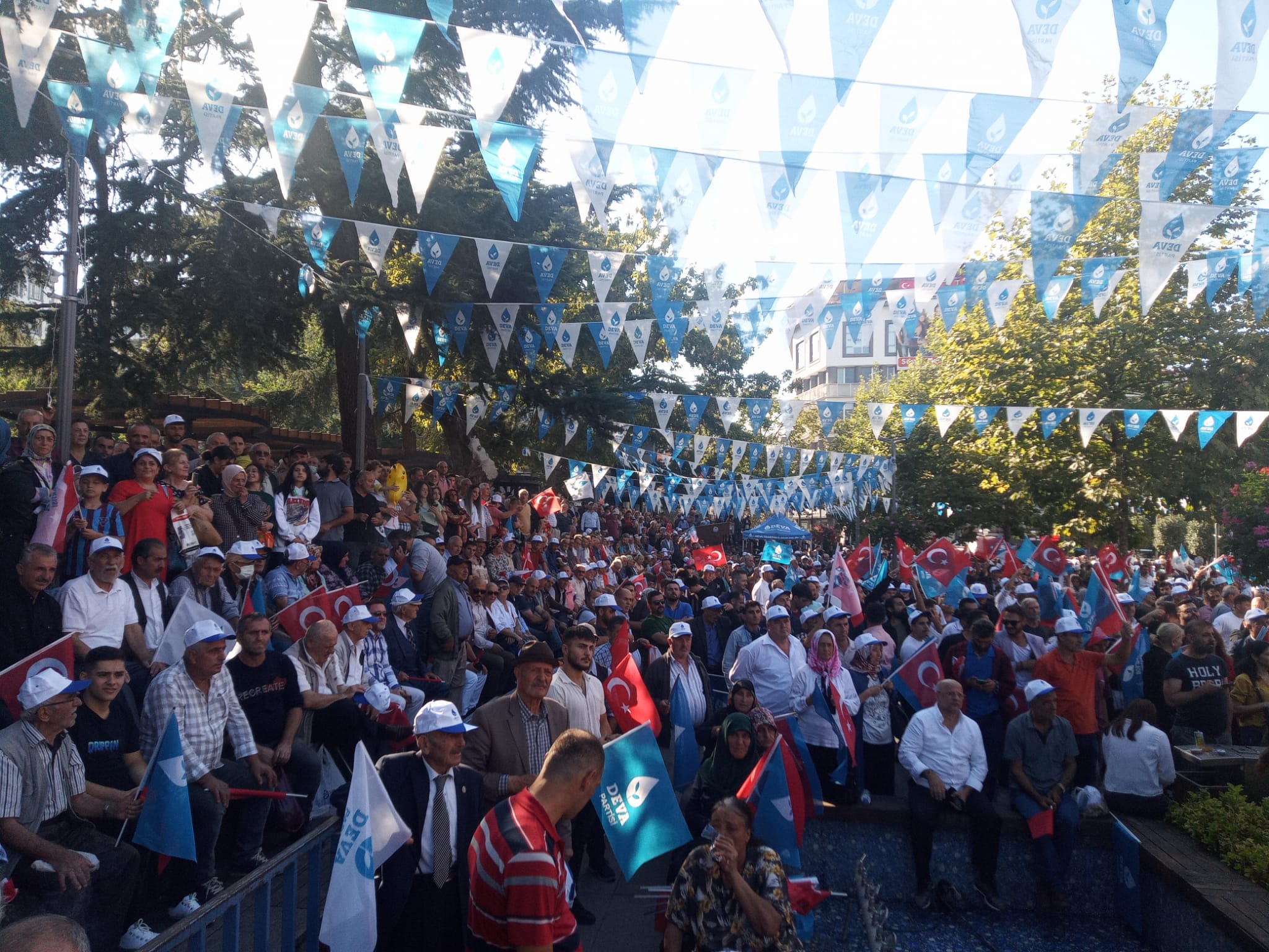 DEVA Partisi Genel Başkanı Ali Babacan Trabzon'da - Canlı Yayın
