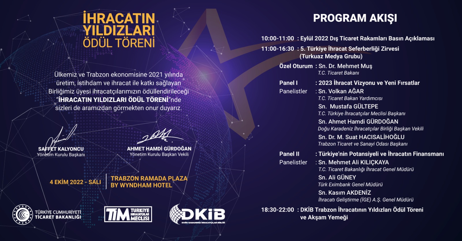 Bakan Mehmet Muş Trabzon’a geliyor