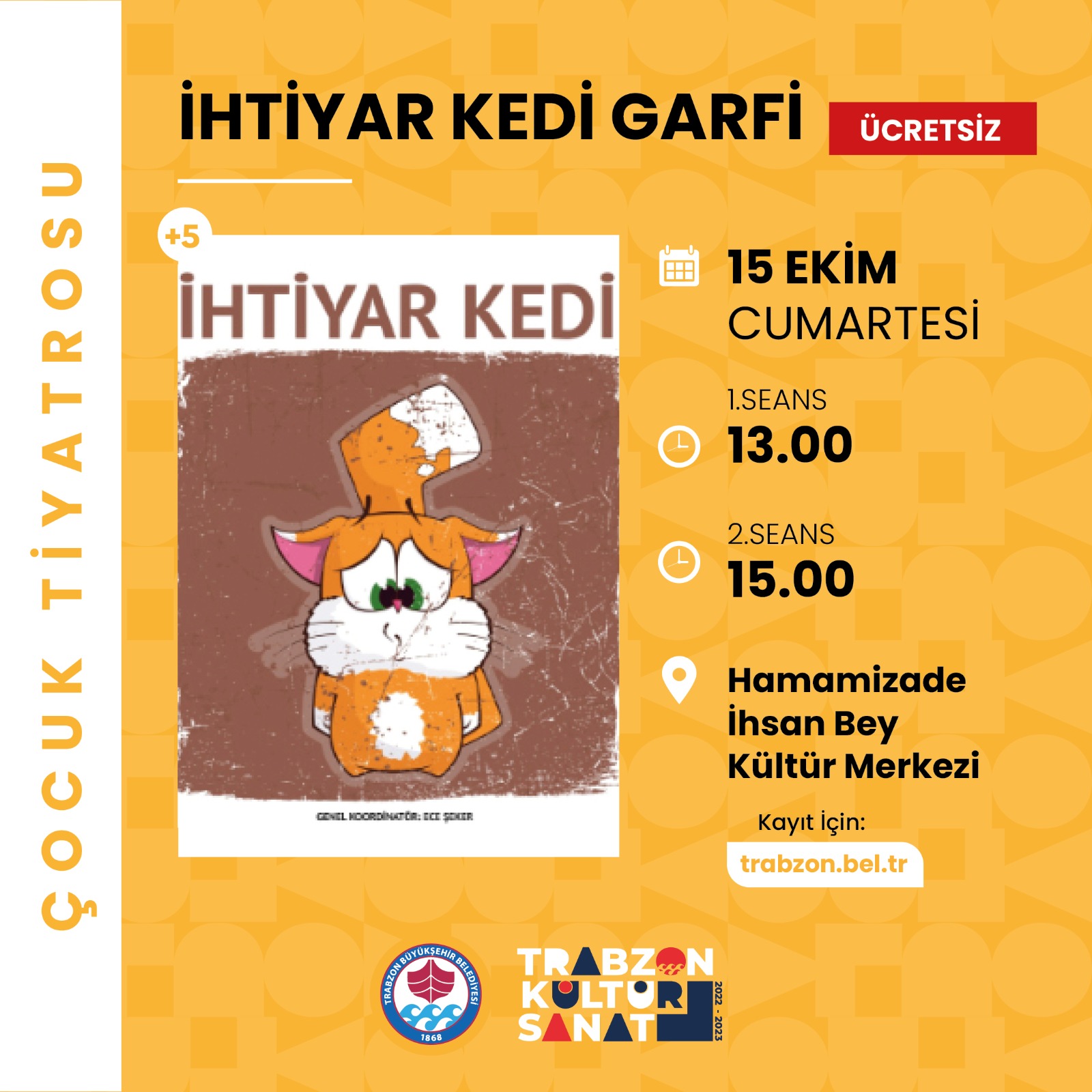 Trabzon'da Ekim ayı etkinlik programı açıklandı