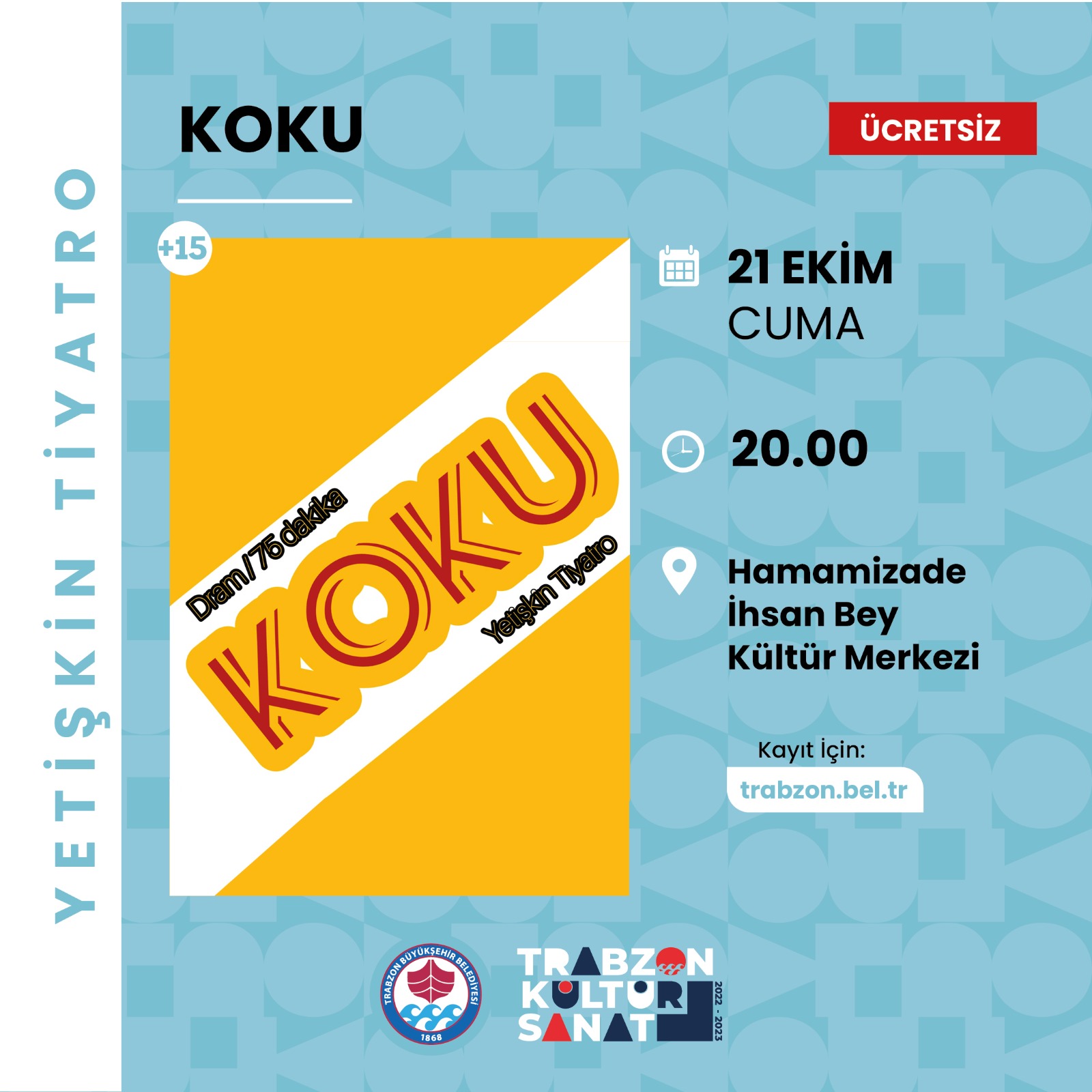 Trabzon'da Ekim ayı etkinlik programı açıklandı