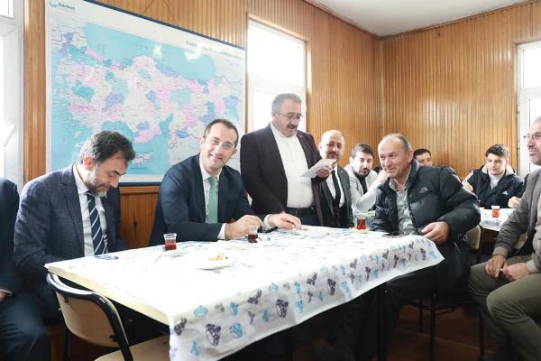 Başkan Osman Nuri Ekim’den her gün yoğun mesai