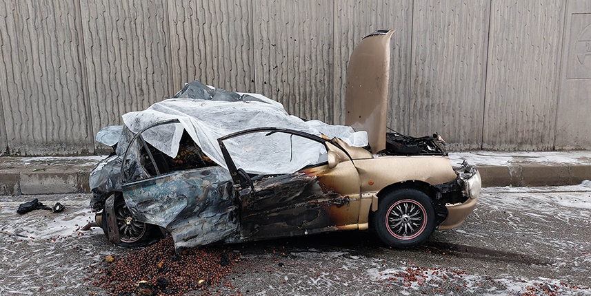 Samsun'da feci kaza! 2 kişi yanarak hayatını kaybetti