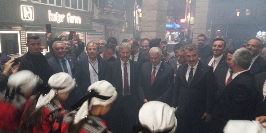Binali Yıldırım Trabzon'da Danışma  Meclisi Toplantısına katıldı!