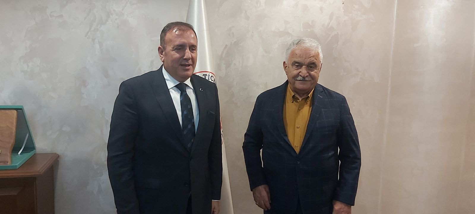 Ömer Yıldız'dan TTSO'nun yeni yönetimine hayırlı olsun ziyareti