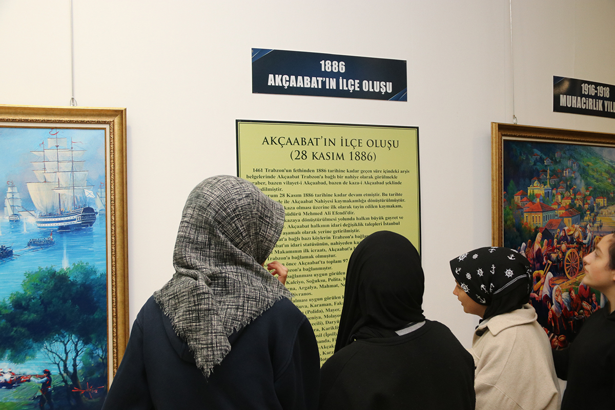 Akçaabat'ın ilçe oluşunun 136. yılı ilk kez düzenlenen törenle kutlandı