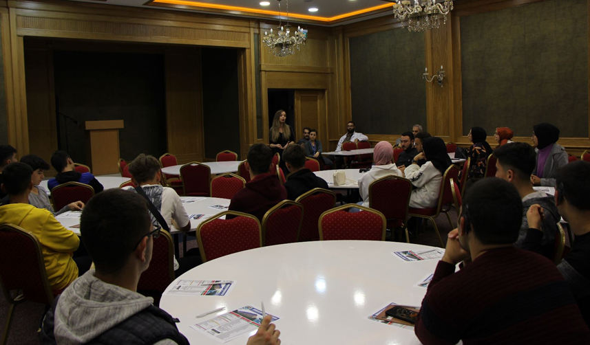 Çamoluklu öğrenciler Avrasya Üniversitesine misafir oldu