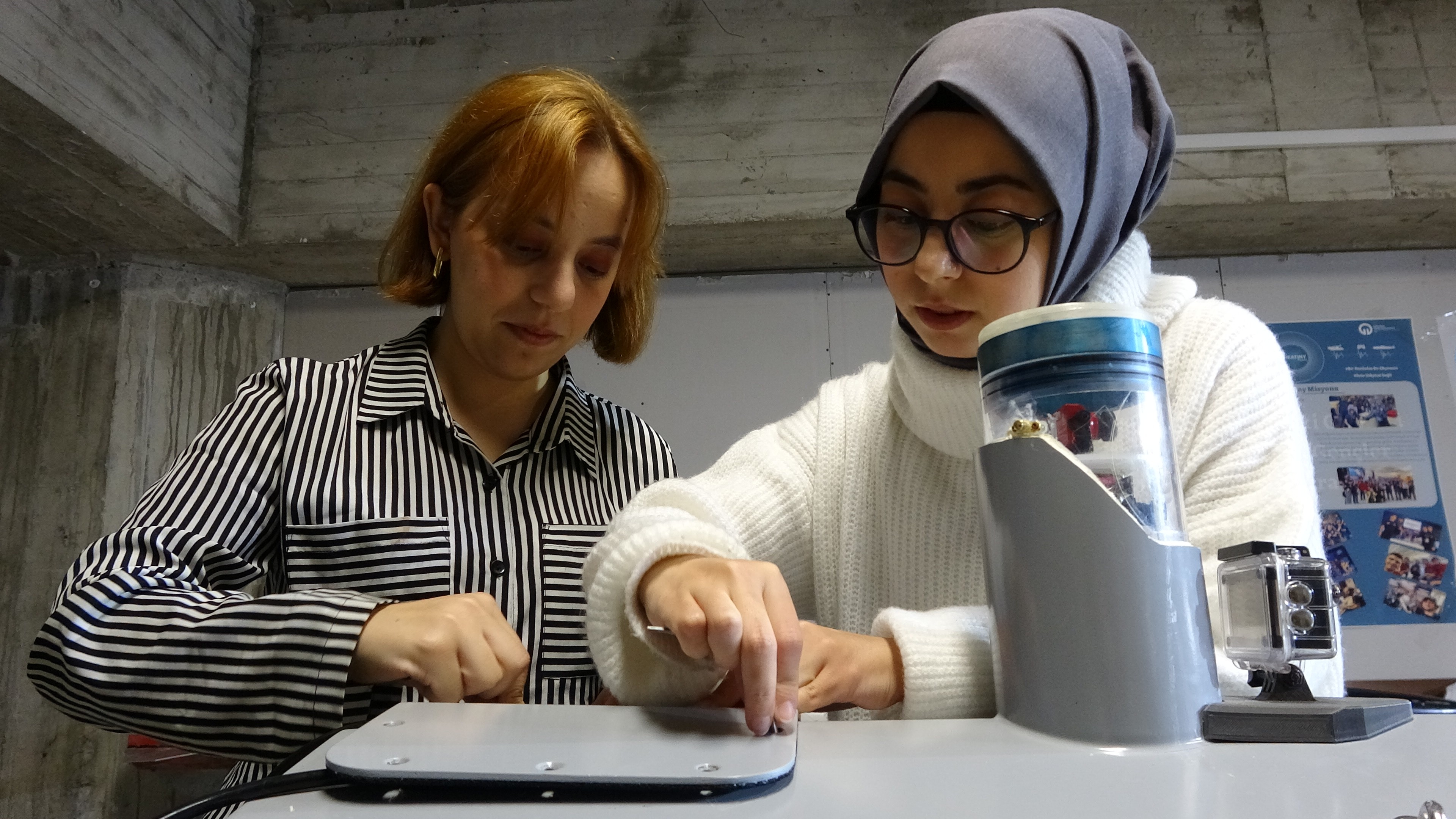 Trabzon'da öğrenciler üretti! Mavi vatanı koruyacak