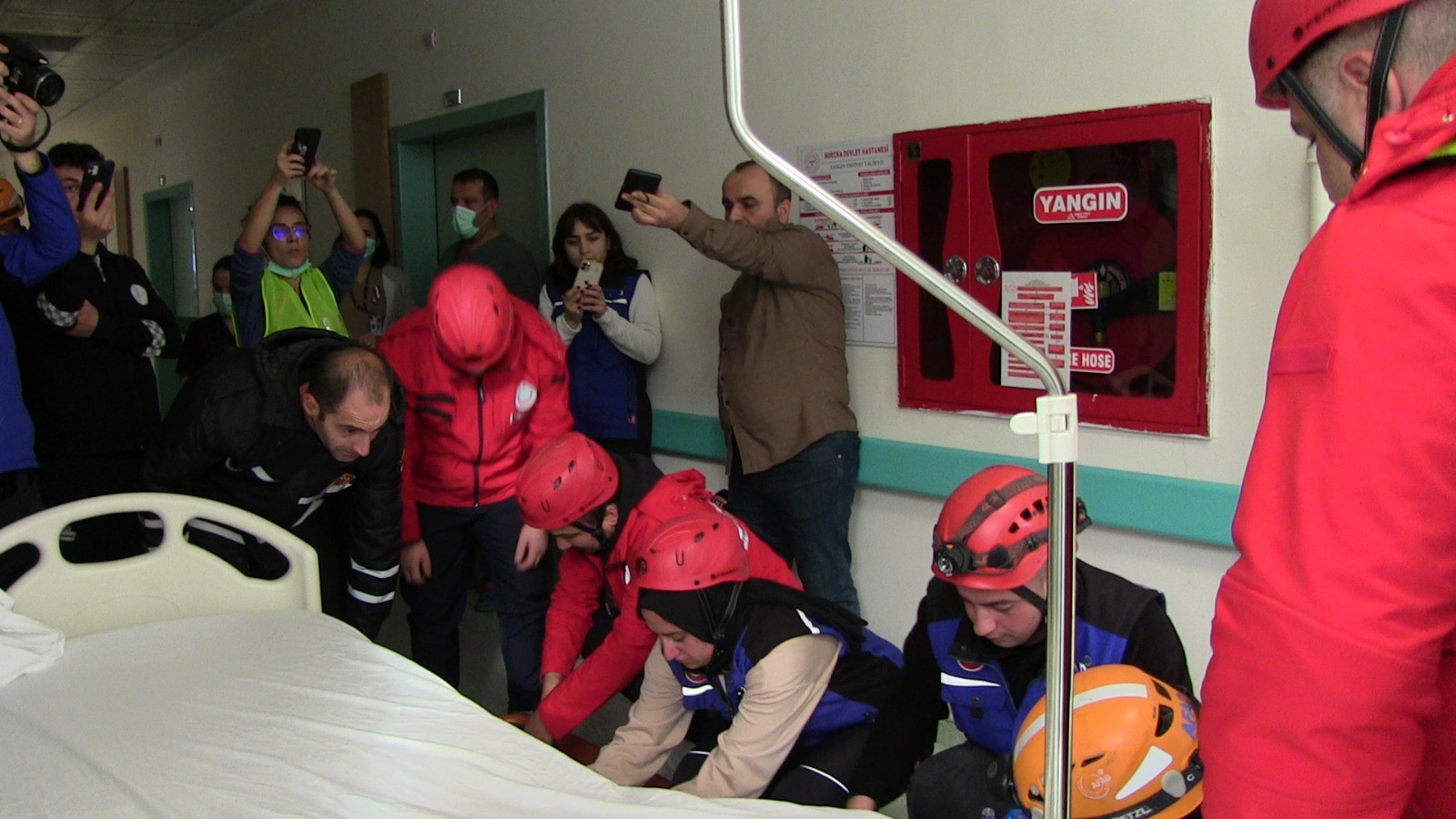 Artvin'de gerçeği aratmayan tatbikat yapıldı