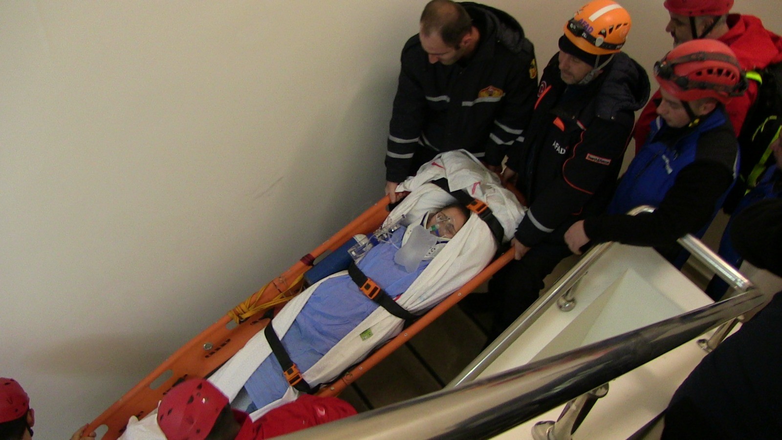 Artvin'de gerçeği aratmayan tatbikat yapıldı