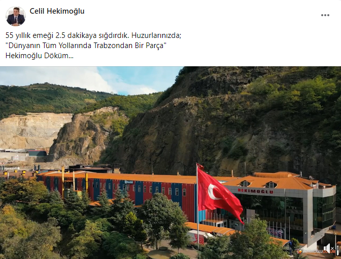 Trabzon’da 55 Yıllık emek 2,5 dakikaya böyle sığdı