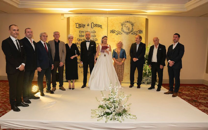 İskender ve Saral ailelerinin mutlu günü! Emine ve Osman ömür boyu mutluluğa ‘evet’ dedi