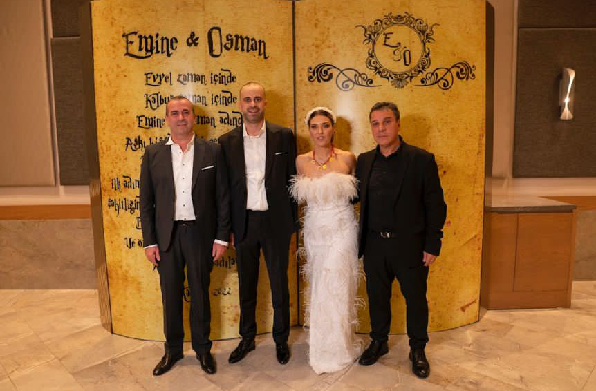 İskender ve Saral ailelerinin mutlu günü! Emine ve Osman ömür boyu mutluluğa ‘evet’ dedi