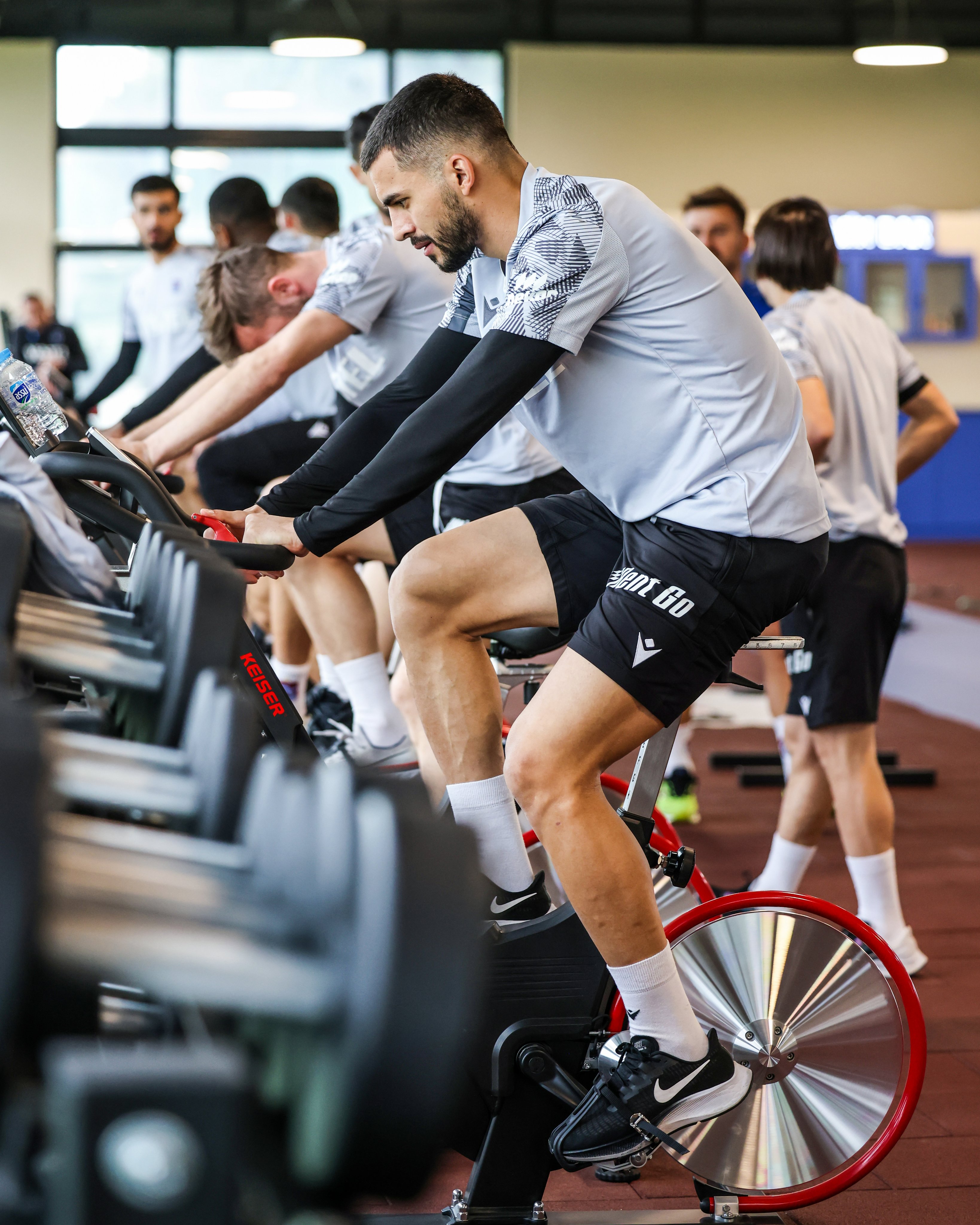 Trabzonspor’da sabah antrenmanı tamamlandı