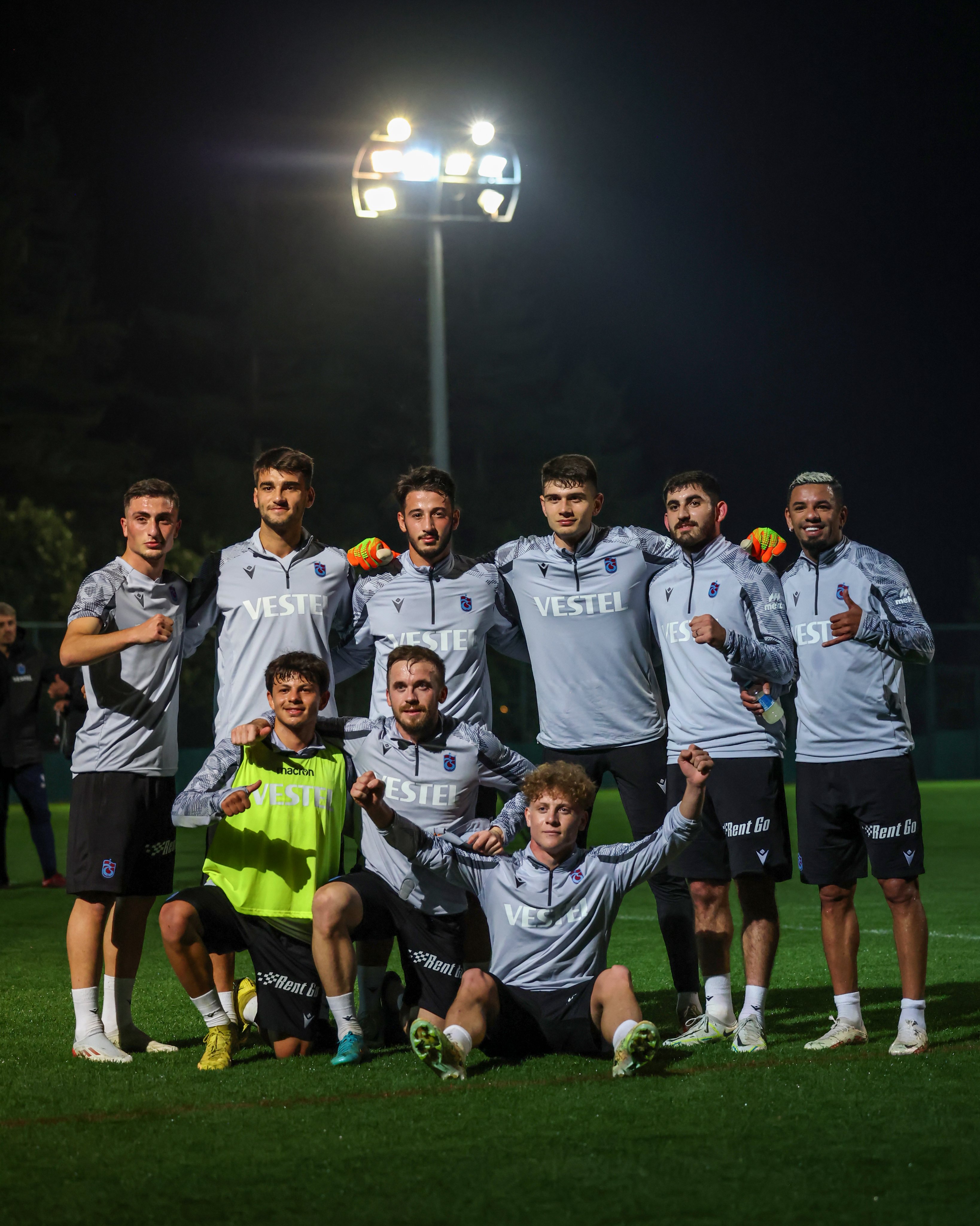 Trabzonspor’da günün antrenmanı tamamlandı