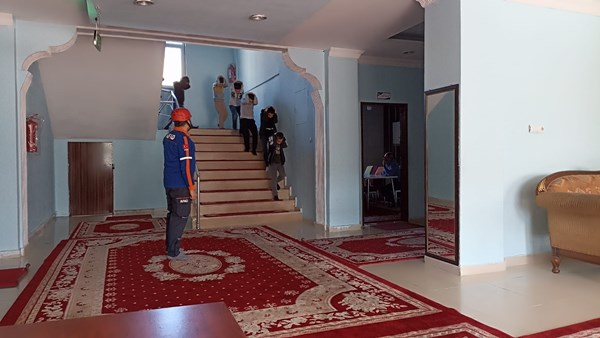 Hakkâri'de deprem tatbikatı