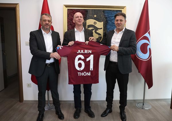 İsviçre Büyükelçisi Jean Daniel Ruch'tan Trabzonspor’a ziyaret