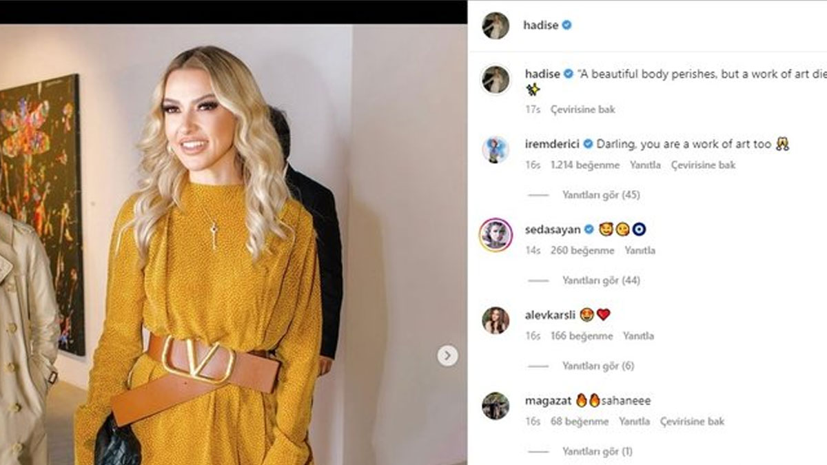 Reza Zarrab ile mesajları ifşa olan Hadise’den ‘Yıkılmadım’ paylaşımı! İrem Derici tarafını seçti! 