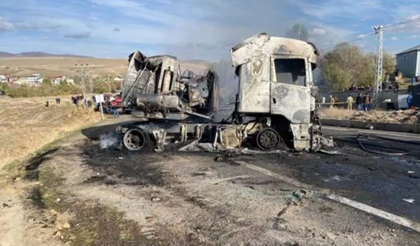 Ağrı'da otobüs ile tanker çarpıştı! Ölü ve yaralılar var