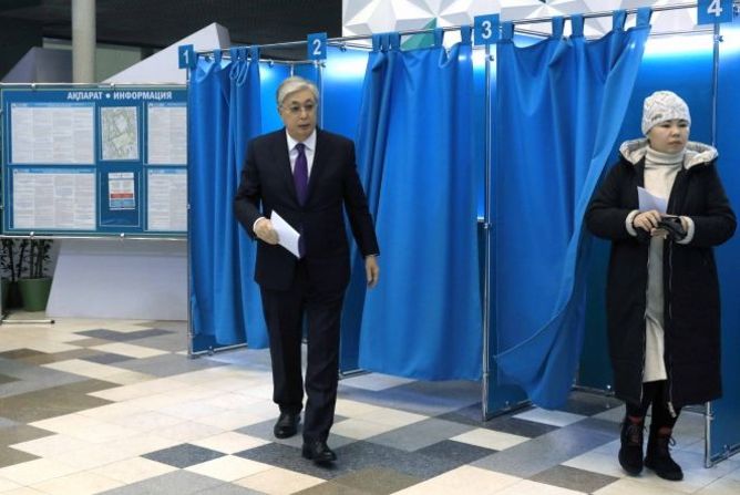 Kazakistan'da seçim sonuçları belli oldu