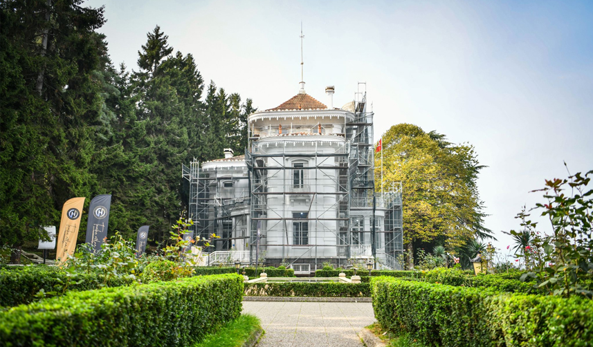 Atatürk Köşkü'nün restorasyonunda son durum