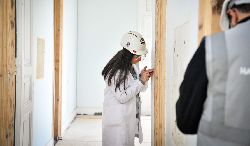 Atatürk Köşkü'nün restorasyonunda son durum