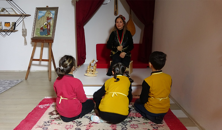 Trabzon'da kapanan köy okulu yaşam merkezine dönüştü