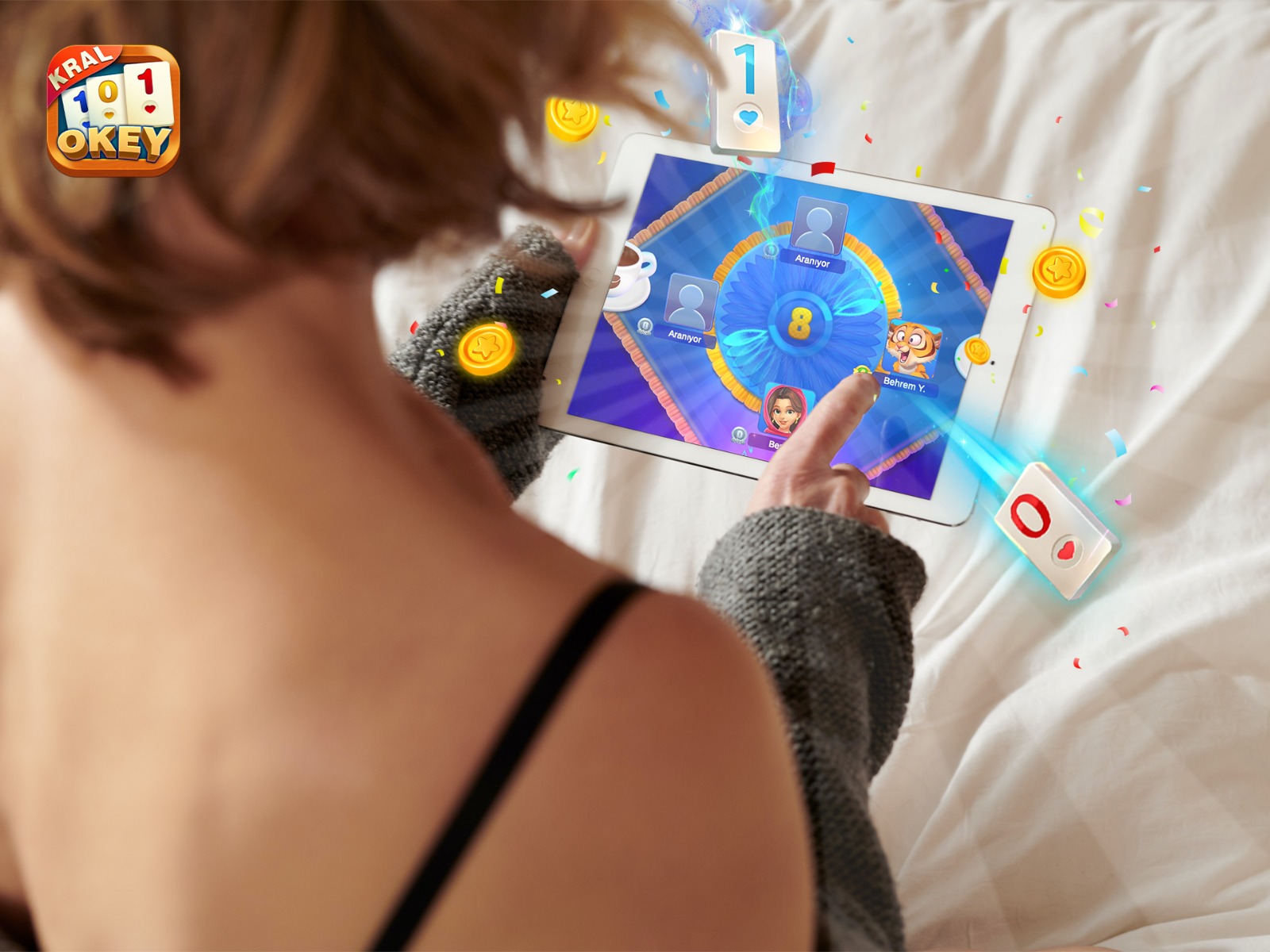 Kral 101 Okey Türk Oyuncuların Beğenisine Sunuldu