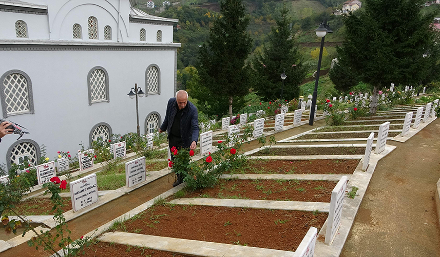 Şehitlikten esinlendi! Trabzon'da hayalini gerçekleştirdi