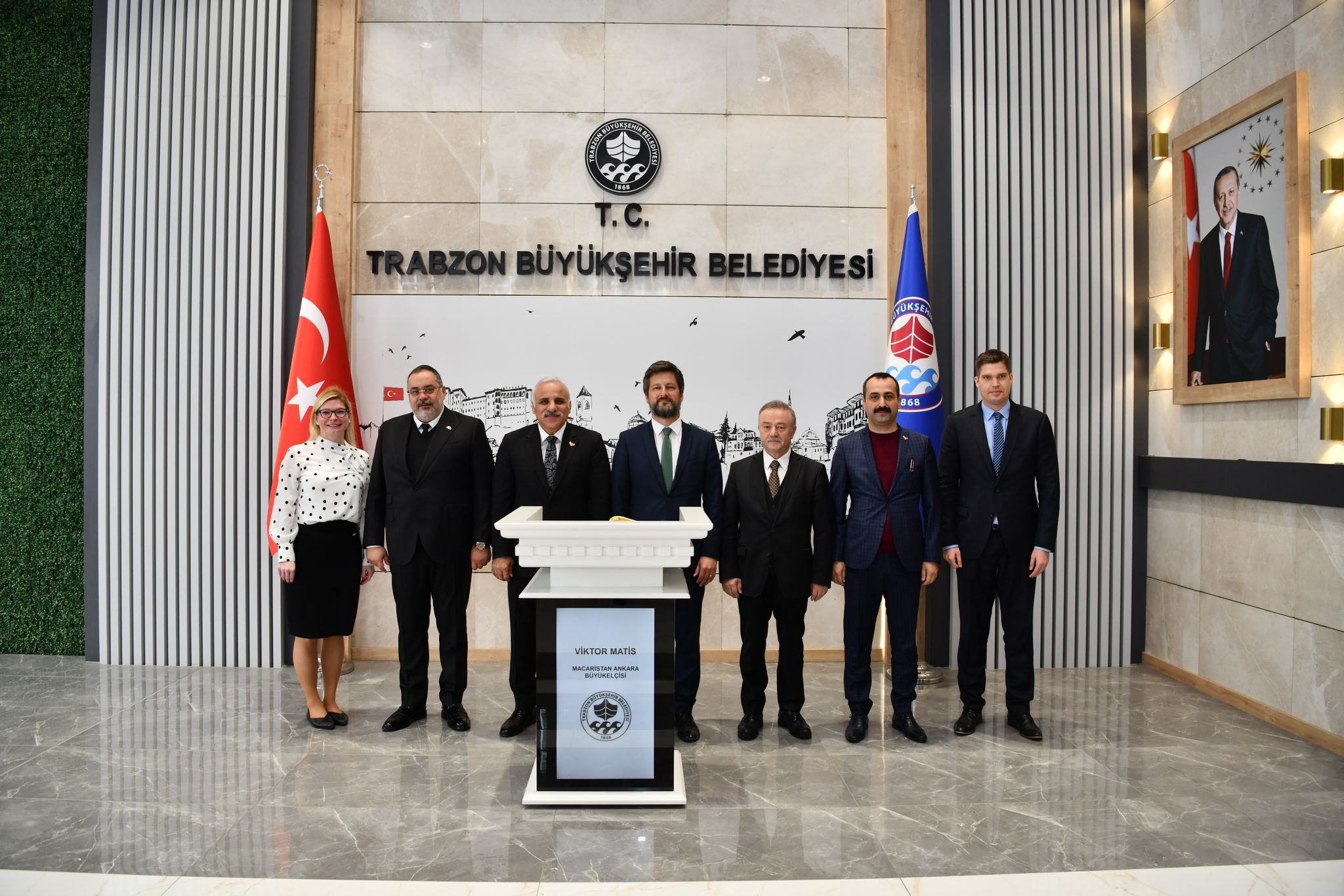 Başkan Zorluoğlu Macaristan Ankara Büyükelçisi Matis’i ağırladı