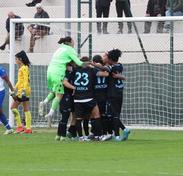 Trabzonspor kadın takımı kazandı