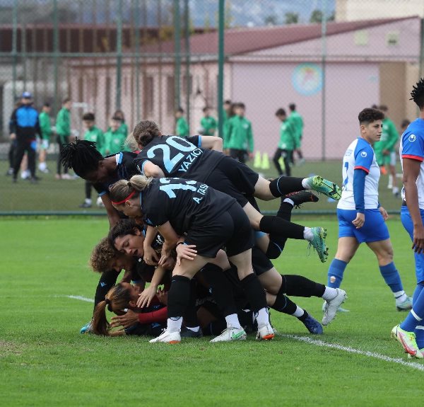 Trabzonspor kadın takımı kazandı