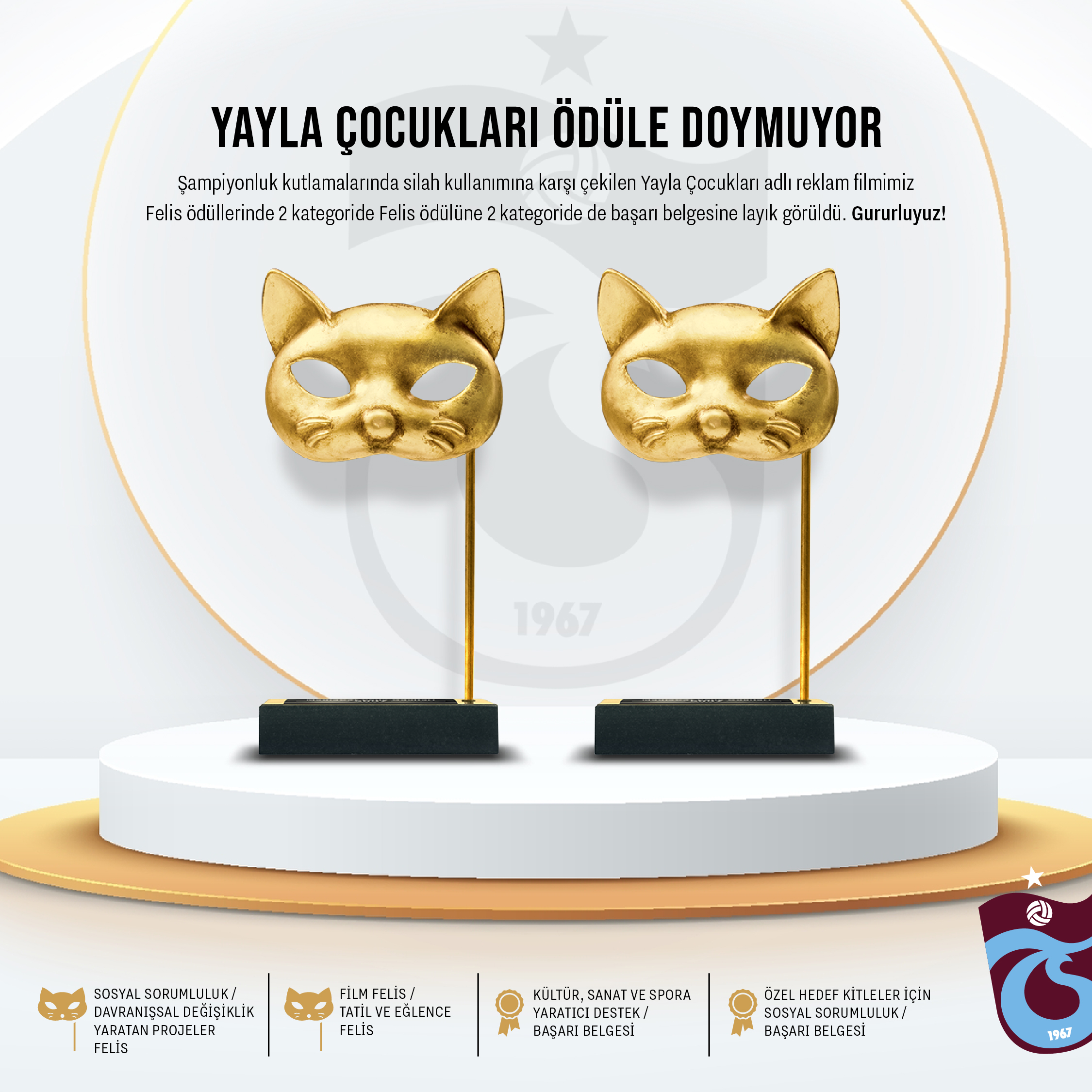 Trabzonspor’a yine ödül