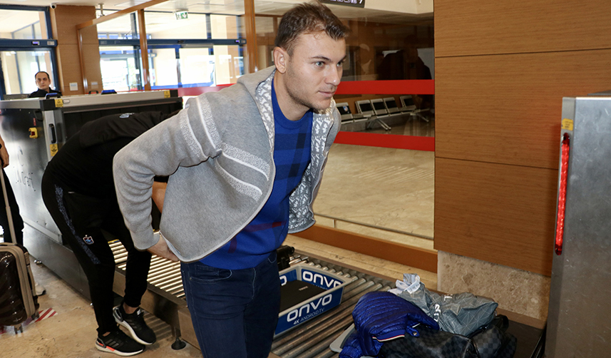 Trabzonspor kafilesi Antalya'ya gitti