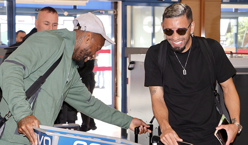 Trabzonspor kafilesi Antalya'ya gitti