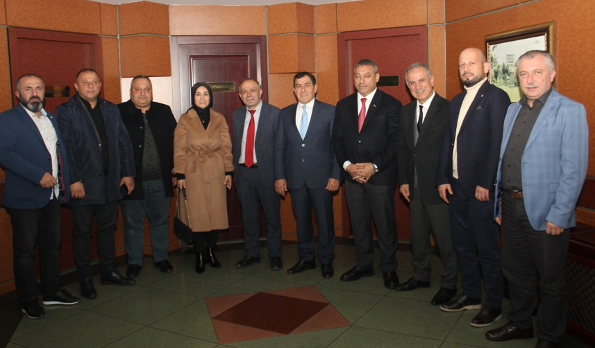 Başkan Çebi’den TTB Meclis Başkanı Özer’e ziyaret