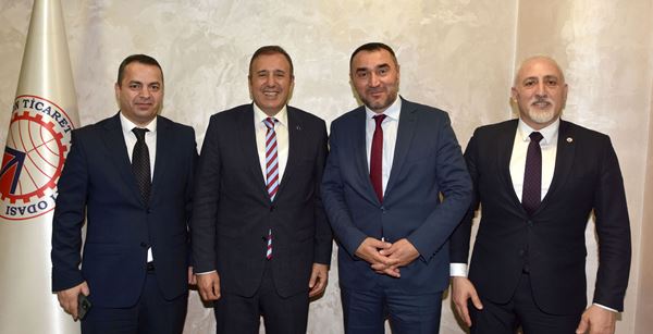 TTSO Başkanı Çelebi ve yönetim kuruluna tebrik ziyaretleri sürüyor