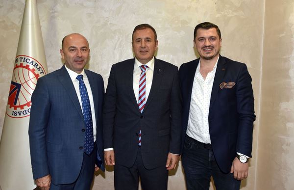 TTSO Başkanı Çelebi ve yönetim kuruluna tebrik ziyaretleri sürüyor