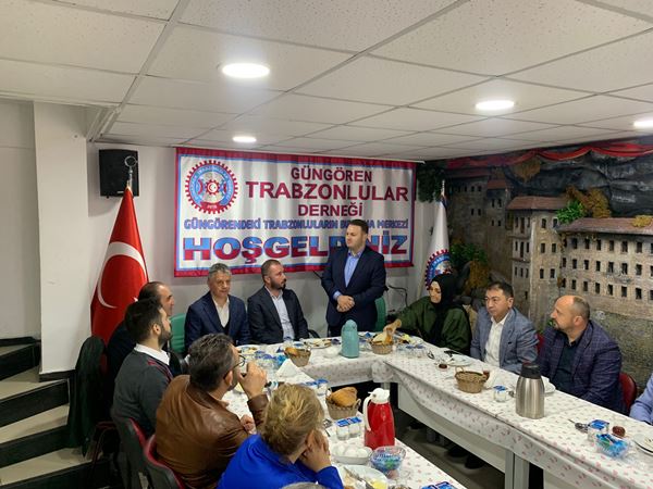 Kubilay Çiçek İstanbul'da hemşerileriyle buluştu