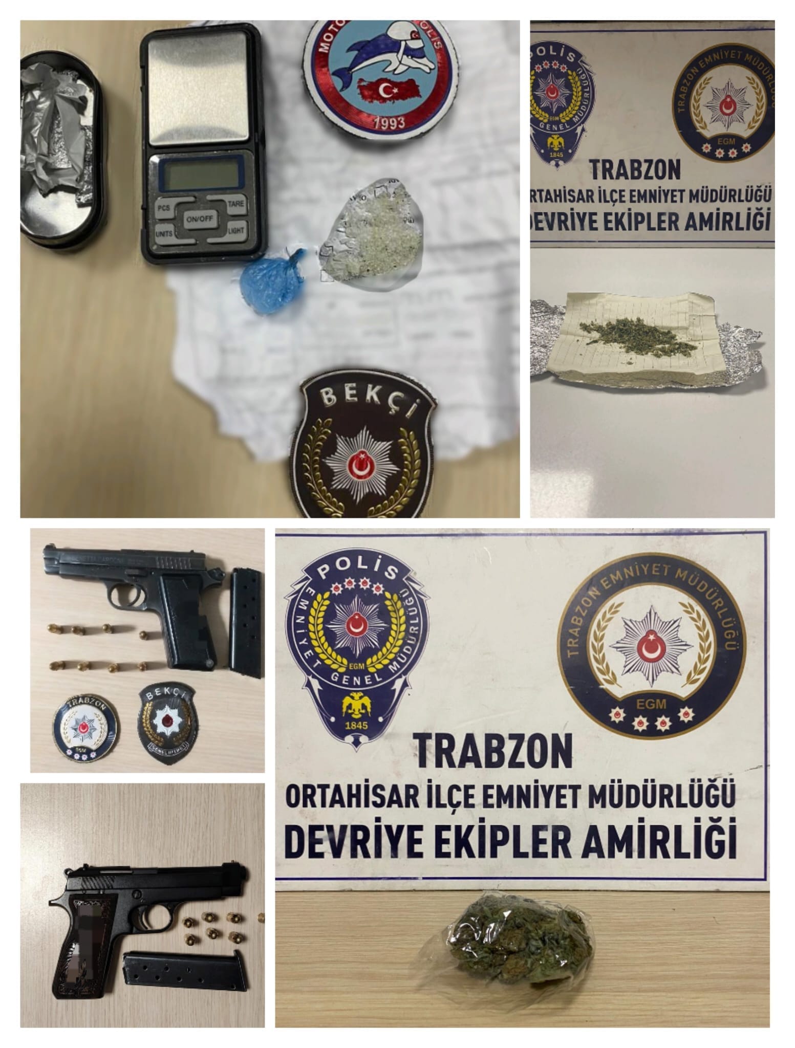 Trabzon’da zehir ile mücadele