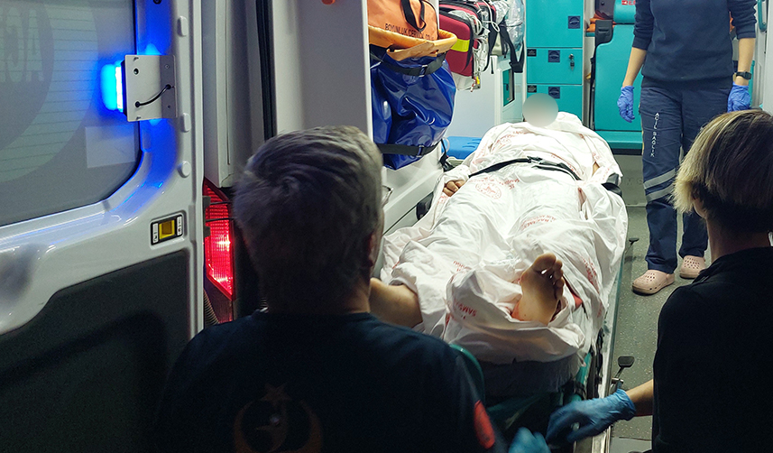 Samsun'da yabancı uyruklu kişiler arası bıçaklı saldırı! 2 yaralı