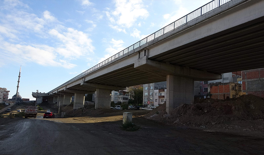 Trabzon'daki o yolun çalışmaları hızlandı