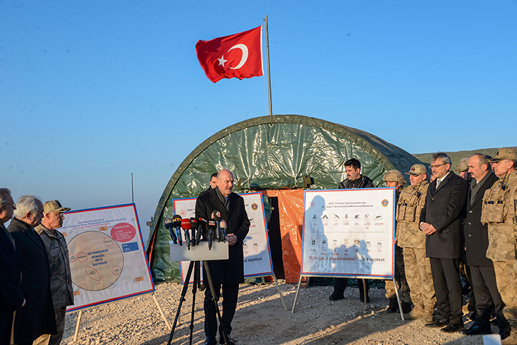 İçişleri Bakanı Soylu: "En büyük Eren Abluka operasyonunu icra edeceğiz"