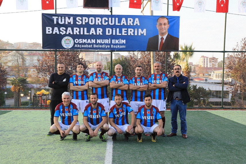 Akçaabat’ta Belediyeler arası futbol turnuvası